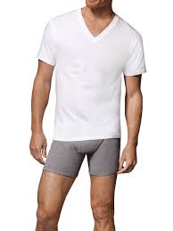 Hanes Hanes Mens Comfortsoft Tagless V Neck T Shirts 10 Pack Size Small Walmart Com