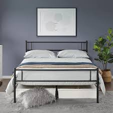 yaheetech double metal bed frame