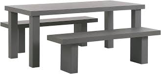 4 Seater Outdoor Concrete Dining Table