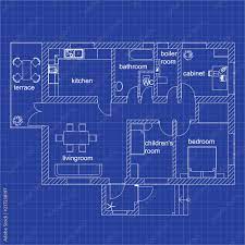 vrová grafika blueprint floor plan