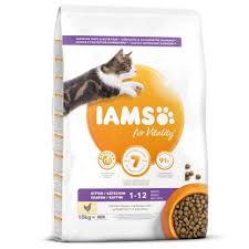 Iams For Vitality Kitten Fresh Chicken Dry Cat Food