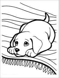Download or print for free. Christmas Puppy Coloring Page Coloringbay