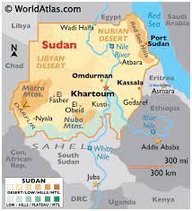 Use the special options in step 1 to make coloring the map easier. Sudan Maps Facts World Atlas