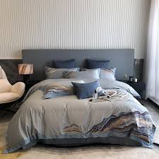 bedding sets modern luxury embroidered