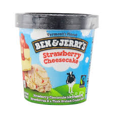 ben jerry s ice cream strawberry