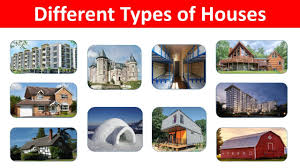 diffe types of houses house name