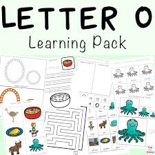 letter o worksheets and activities pack