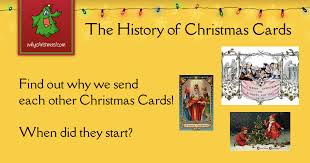 The History Of Christmas Cards Christmas Customs And Traditions