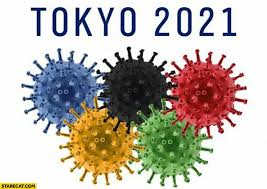 The original schedule was from 22 july to 9 august 2020. Tokyo Olympics 2021 Covid Coronavirus Logo Starecat Com