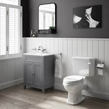 Soakology stock bathroom vanity units in a wide range of styles and sizes online. Butler Rose Catherine Bathroom Suite With Vanity Unit Toilet Soft Close Seat Drench