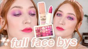 full face using bys cosmetics tutorial