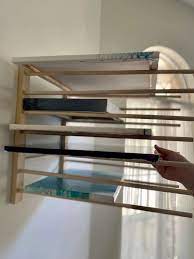 Large Wall Mounted Canvas Drying Rack