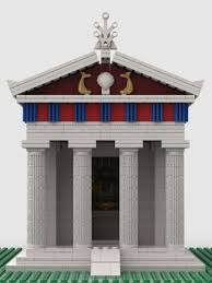 Lego Moc Ancient Greek Roman Temple