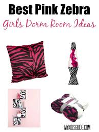 Best Pink Zebra Girls Dorm Room Ideas