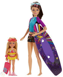 In it, barbie lives with her sisters and together they face different adventures and stories that help us learn about the life of this doll that has won the a series created to learn more about the wonderful world of barbie and her friends. Barbie Life In The Dreamhouse The Amaze Chase Surfing Skipper And Chelsea Doll 1818119770