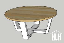 More Like Home Round Coffee Tables 4