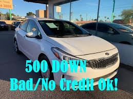 While many dealers would prefer 20% down, a 10% down payment demonstrates your commitment to the car purchase. 500 Down No Credit Bad Credit Low Down Payment No Cred Cars For Sale In Mesa Az Classiccarsbay Com