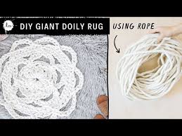 rope rug macrame diy rug pattern