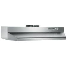 BUEZ230SS Broan Broan® 30-Inch Under-Cabinet Range Hood w/ Easy Install  System, 230 Max Blower CFM, Stainless Steel STAINLESS STEEL - Jetson TV &  Appliance