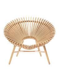 iris oak lounge chair