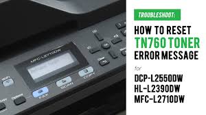 Clear solutions to install brother hl l2350dw driver. How To Manual Reset Tn760 Replace Toner Error On Brother Dcp L2550dw Hl L2390dw Mfc L2710dw Youtube