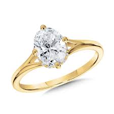 split shank diamond enement ring