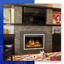 Gas Fireplace Logs Glass Rocks Hvac