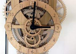 Deluxe Wood Vera Clock Kit