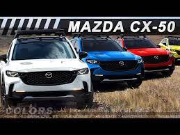 2022 Mazda Cx 50 New Colors Of