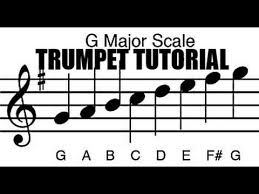 G Major Scale Trumpet Tutorial