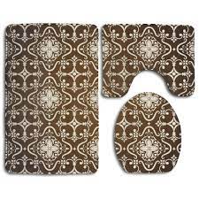 bathroom rugs set bath rug contour mat