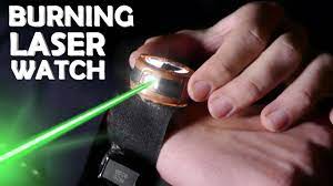 diy burning laser watch amazing spy