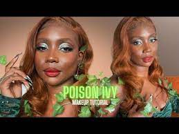 sultry poison ivy makeup tutorial