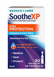 soothe xp preservative free lubricant