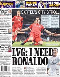 Football, basket, tennis, formula 1, motogp, etc. The Back Pages Sunday S Newspapers Sports Mole