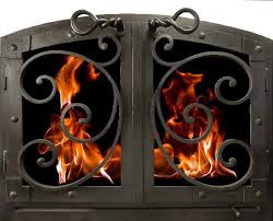 Glass Fireplace Doors On Long Island