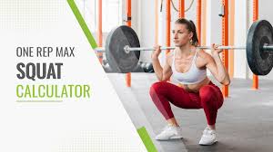 squat max calculator one rep max squat