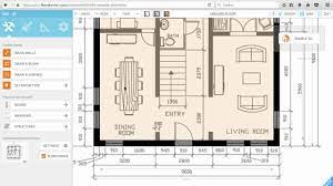 tracing an uploaded floorplan