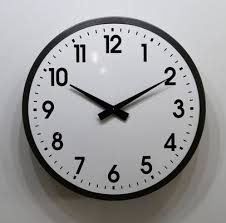 Steel Wall Clock For At Pamono