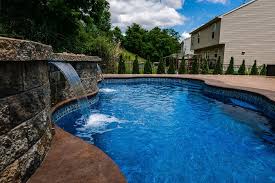 fiberglass pool features latham pool
