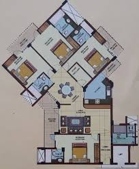 4 Bhk Flat For In Pearl Court