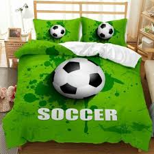 3d Sports Soccer Football Quilt Duvet