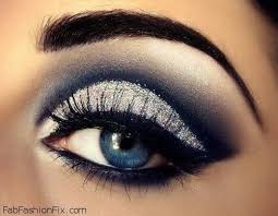 silver smokey eye makeup tutorial