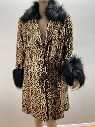 Gorgeous Leopard Print Sequin Coat With