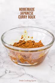 homemade curry roux recipe