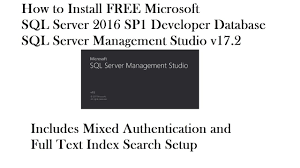 install microsoft sql server 2016 sp1