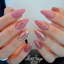 56 Best Almond Nails Designs To Refresh Your Look | Nails design with  rhinestones, Gorgeous nails, Nails