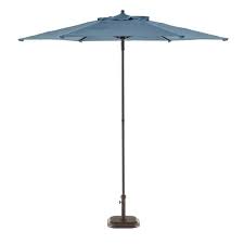 Outdoor Patio Umbrella In Denim Blue
