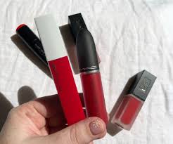 i tried 4 long wear red lipsticks to
