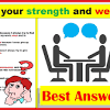 My Strengths and Weaknesses